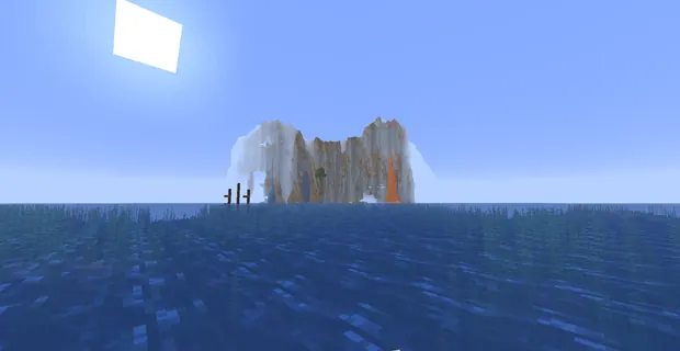 Sea stacks on the horizon